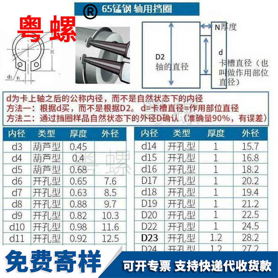 訂做錳鋼軸用楚雄擋圈