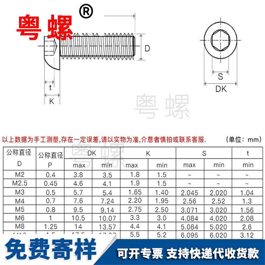 牡丹江盤頭傘頭蘑菇頭螺釘