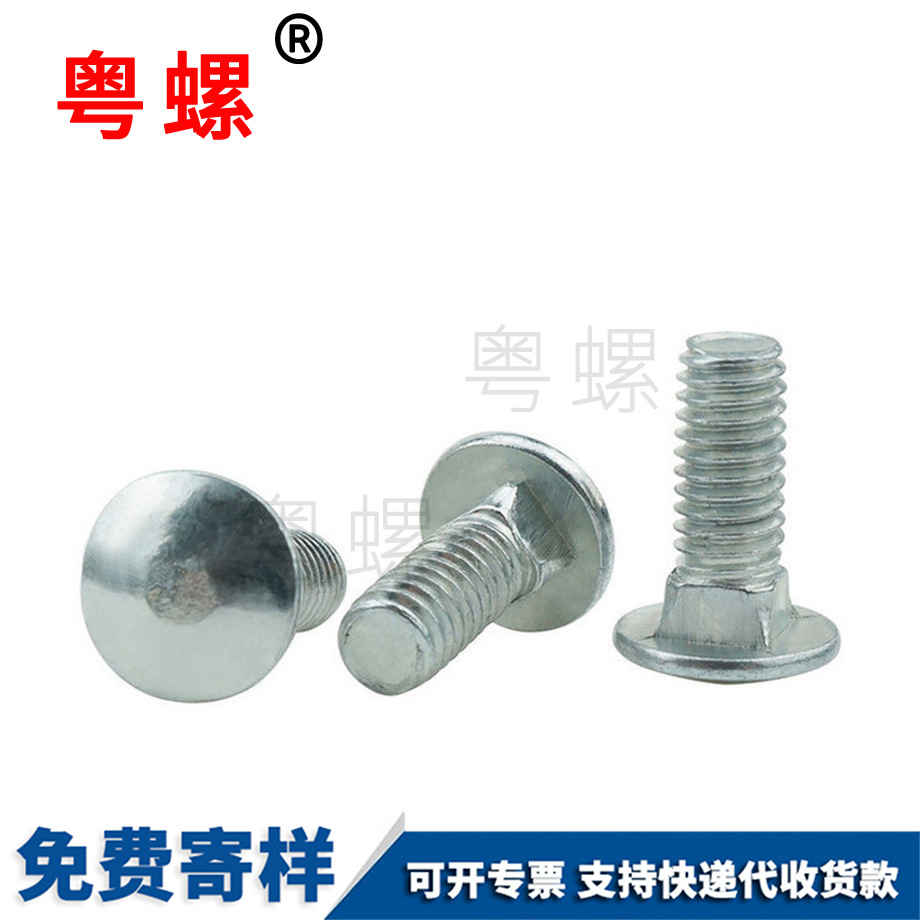 生產(chǎn)鍍鋅西雙版納馬車螺絲