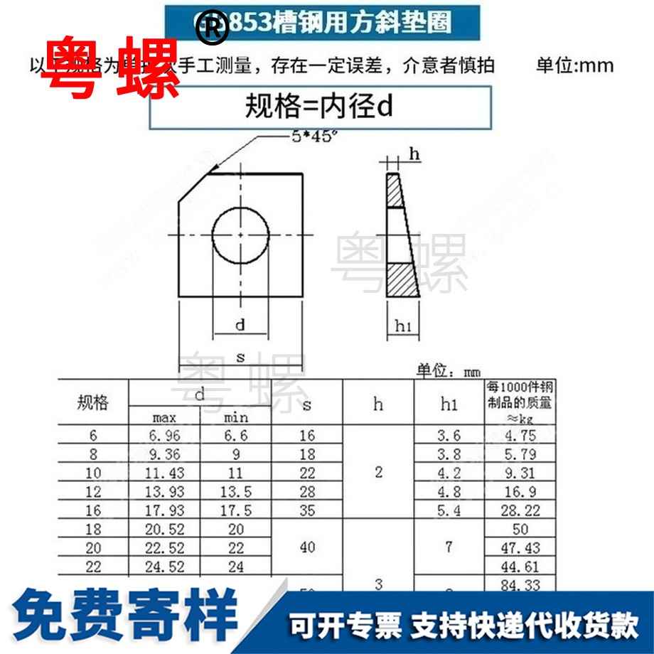批發(fā)方斜長(zhǎng)壽墊片